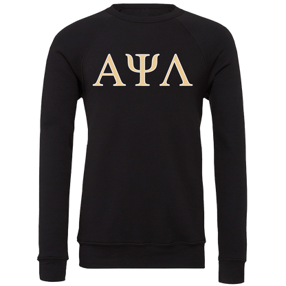 Alpha Psi Lambda Lettered Crewneck Sweatshirts