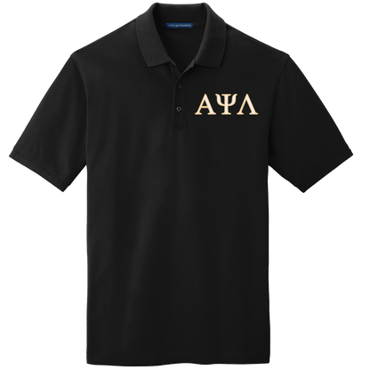 Alpha Psi Lambda Men's Embroidered Polo Shirt