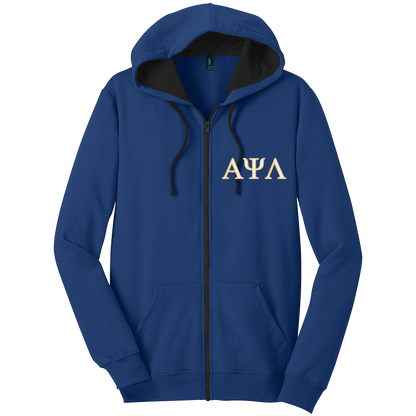 Alpha Psi Lambda Zip Up Hooded Sweatshirts Greek Graduate