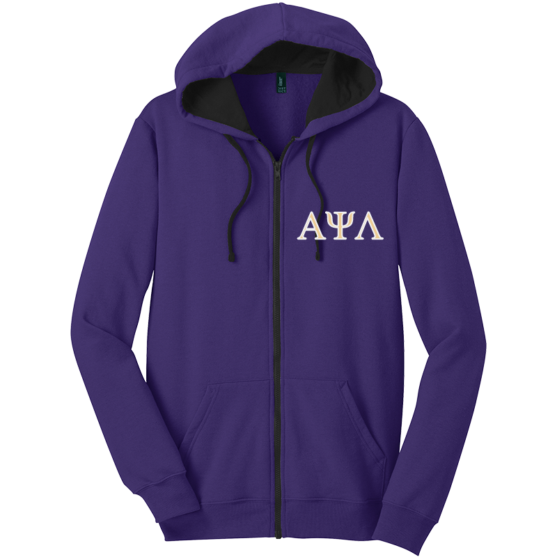 Alpha Psi Lambda Zip-Up Hooded Sweatshirts