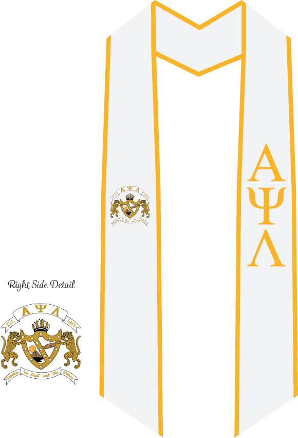 Alpha Psi Lambda Graduation Stoles