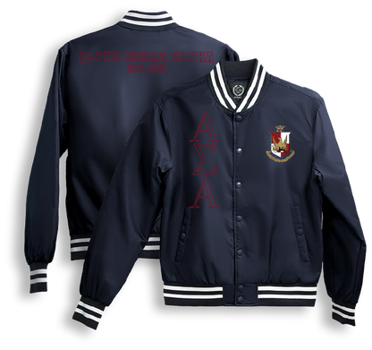 Alpha Sigma Alpha  Bomber Jacket