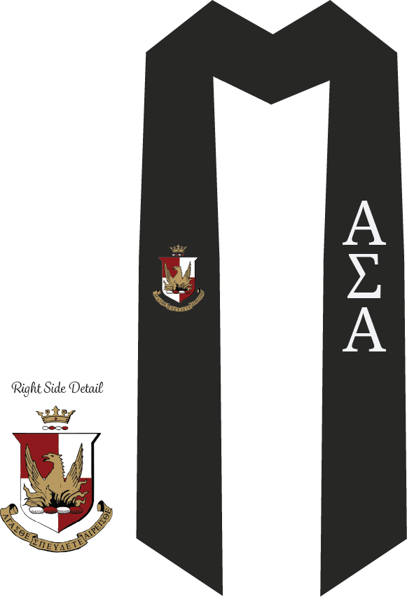 Alpha Sigma Alpha Graduation Stoles