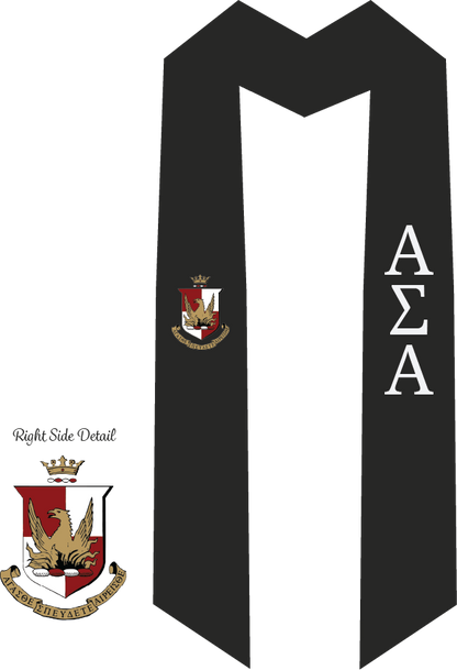 Alpha Sigma Alpha Graduation Stoles