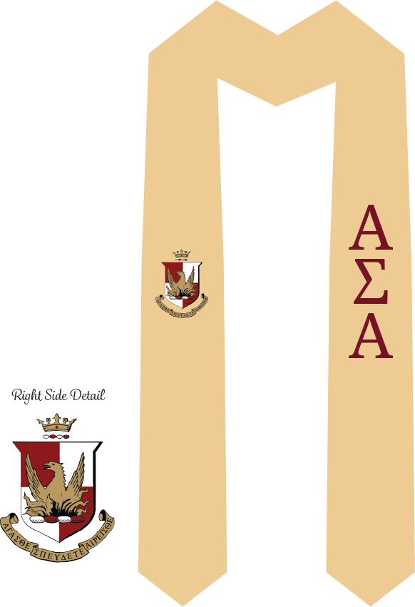 Alpha Sigma Alpha Graduation Stoles