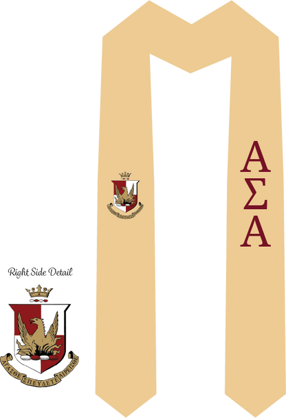 Alpha Sigma Alpha Graduation Stoles