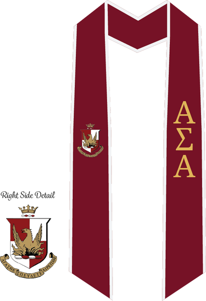 Alpha Sigma Alpha Graduation Stoles