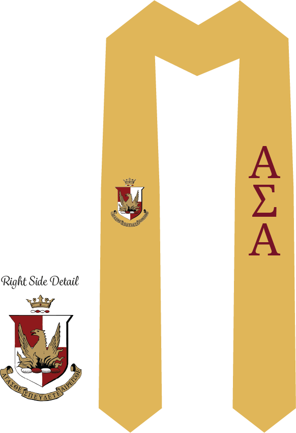 Alpha Sigma Alpha Graduation Stoles