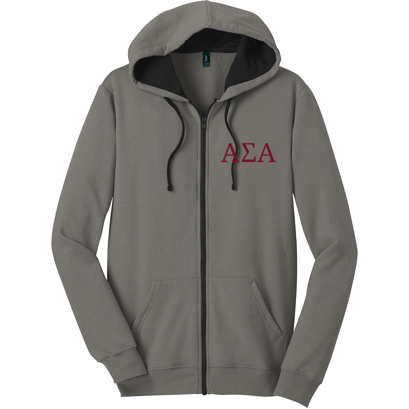 Alpha Sigma Alpha Zip-Up Hooded Sweatshirts