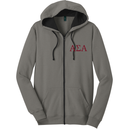 Alpha Sigma Alpha Zip-Up Hooded Sweatshirts