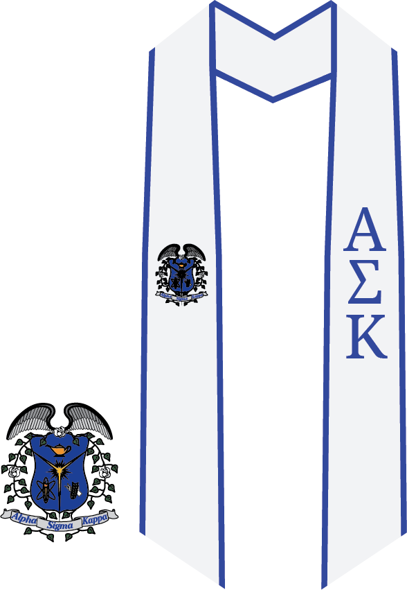 Alpha Sigma Kappa Graduation Stoles