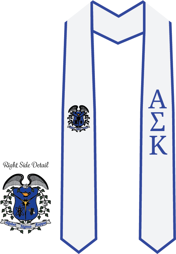 Alpha Sigma Kappa Graduation Stoles