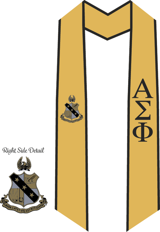 Alpha Sigma Phi Graduation Stoles