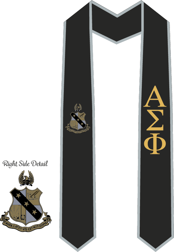 Alpha Sigma Phi Graduation Stoles