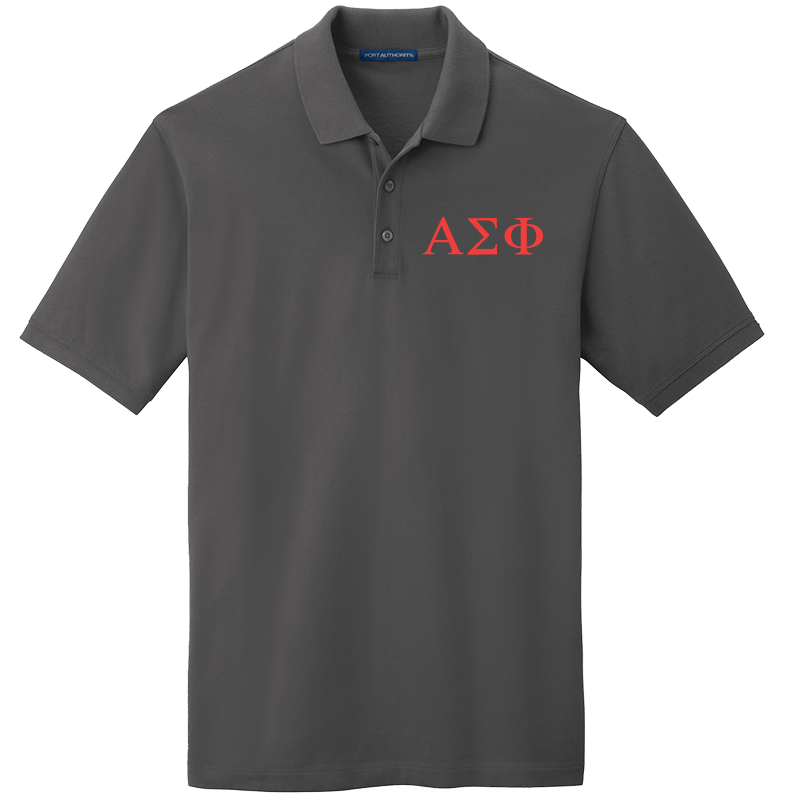 Alpha Sigma Phi Men's Embroidered Polo Shirt