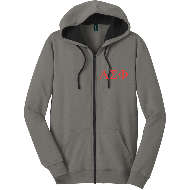 Alpha Sigma Phi Zip-Up Hooded Sweatshirts