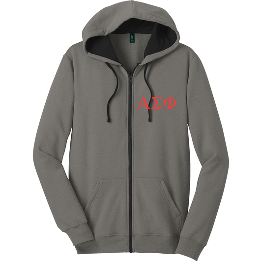 Alpha Sigma Phi Zip-Up Hooded Sweatshirts