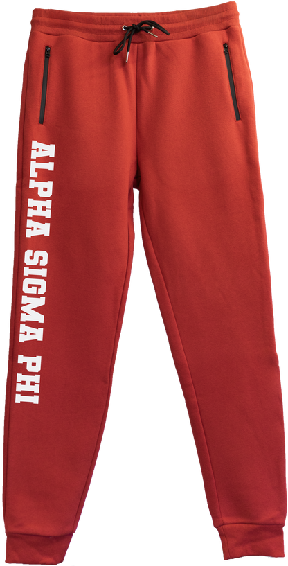 Alpha Sigma Phi Name Sweatpants