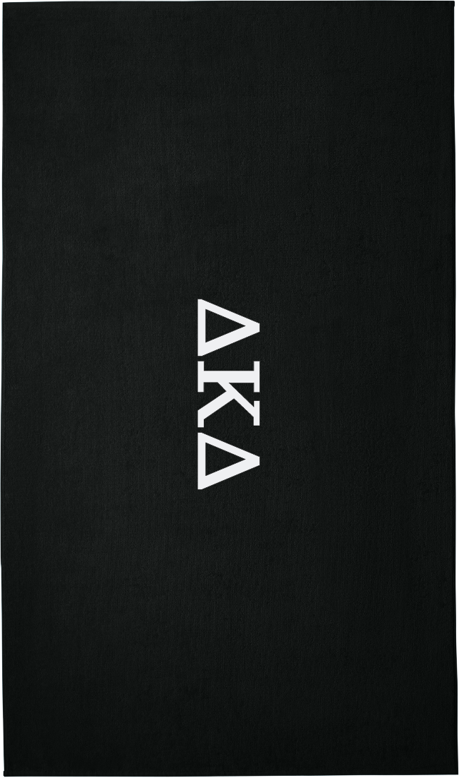 Delta Kappa Delta Lettered Beach Towels