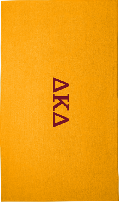Delta Kappa Delta Lettered Beach Towels