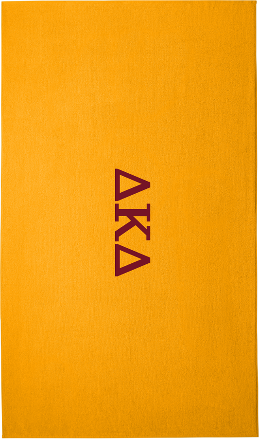 Delta Kappa Delta Lettered Beach Towels