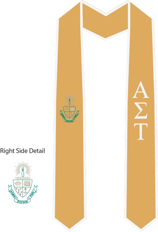 Alpha Sigma Tau Graduation Stoles