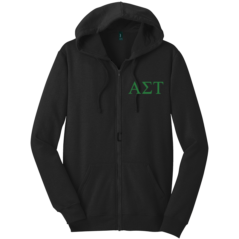 Alpha Sigma Tau Zip-Up Hooded Sweatshirts