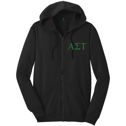 Alpha Sigma Tau Zip-Up Hooded Sweatshirts