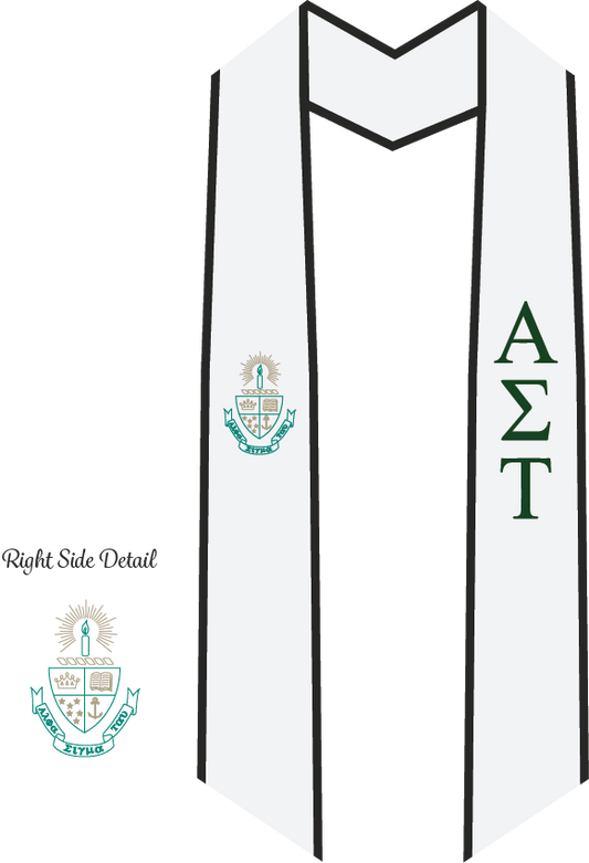 Alpha Sigma Tau Graduation Stoles