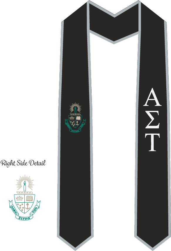 Alpha Sigma Tau Graduation Stoles