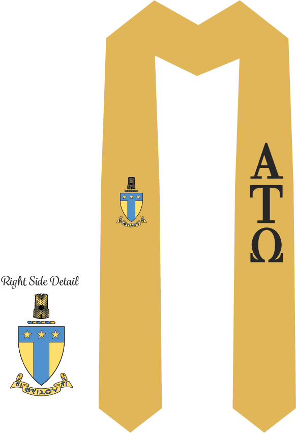 Alpha Tau Omega Graduation Stoles