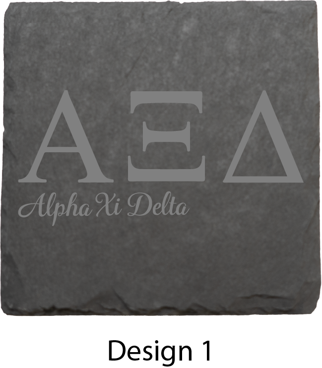 Alpha Xi Delta Stone Coasters - 4-Pack