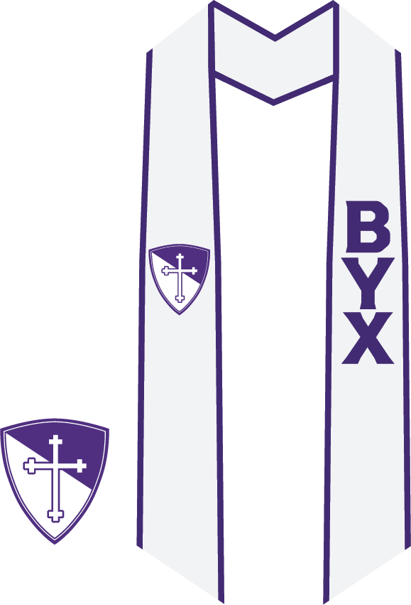 Beta Upsilon Chi Graduation Stoles