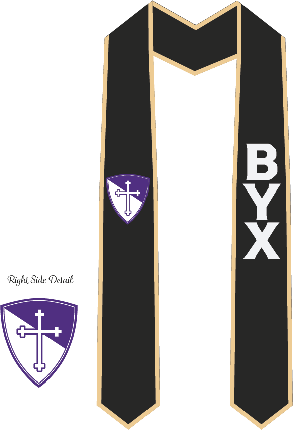 Beta Upsilon Chi Graduation Stoles