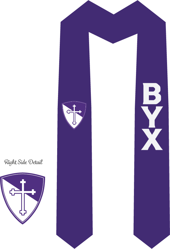 Beta Upsilon Chi Graduation Stoles