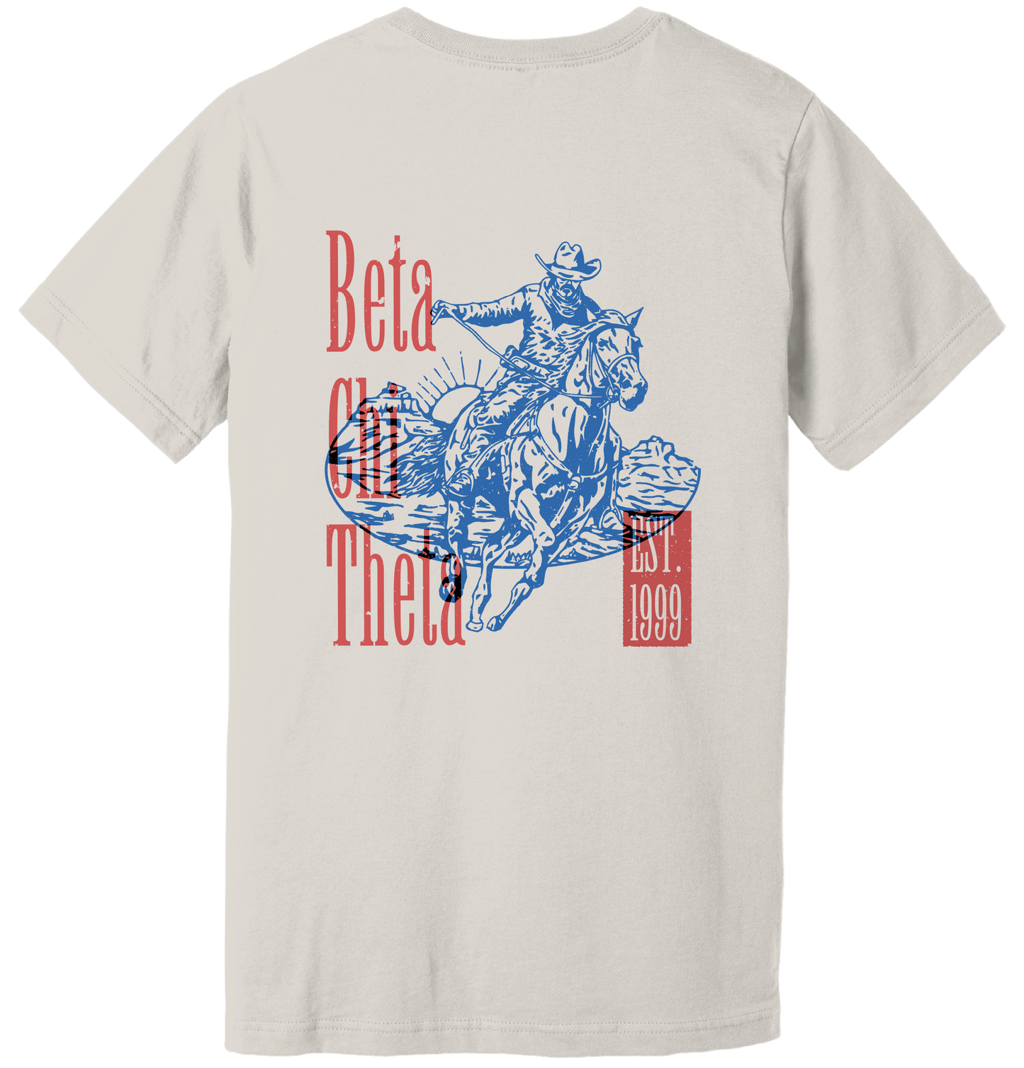 Beta Chi Theta Cowboy Graphic T-Shirt