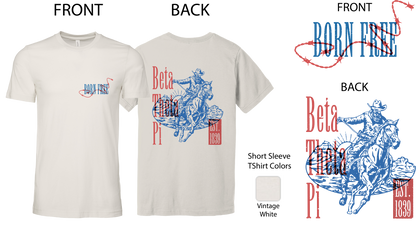 Beta Theta Pi Cowboy Graphic T-Shirt