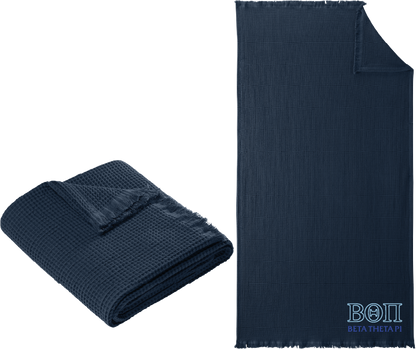 Beta Theta Pi Letters and Name Blankets