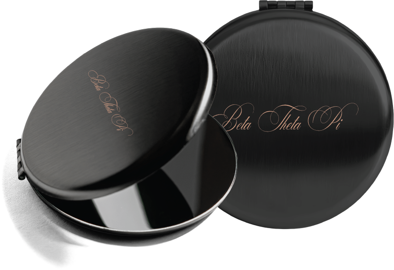 Beta Theta Pi Script Pocket Mirrors