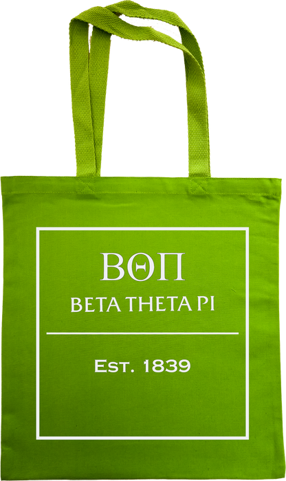 Beta Theta Pi Tote Bags