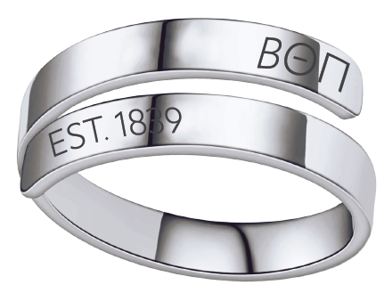 Beta Theta Pi Year and Letters Rings