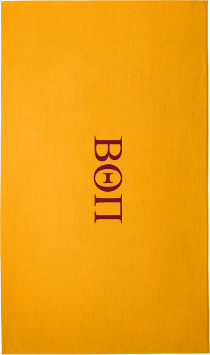 Beta Theta Pi Lettered Beach Towels
