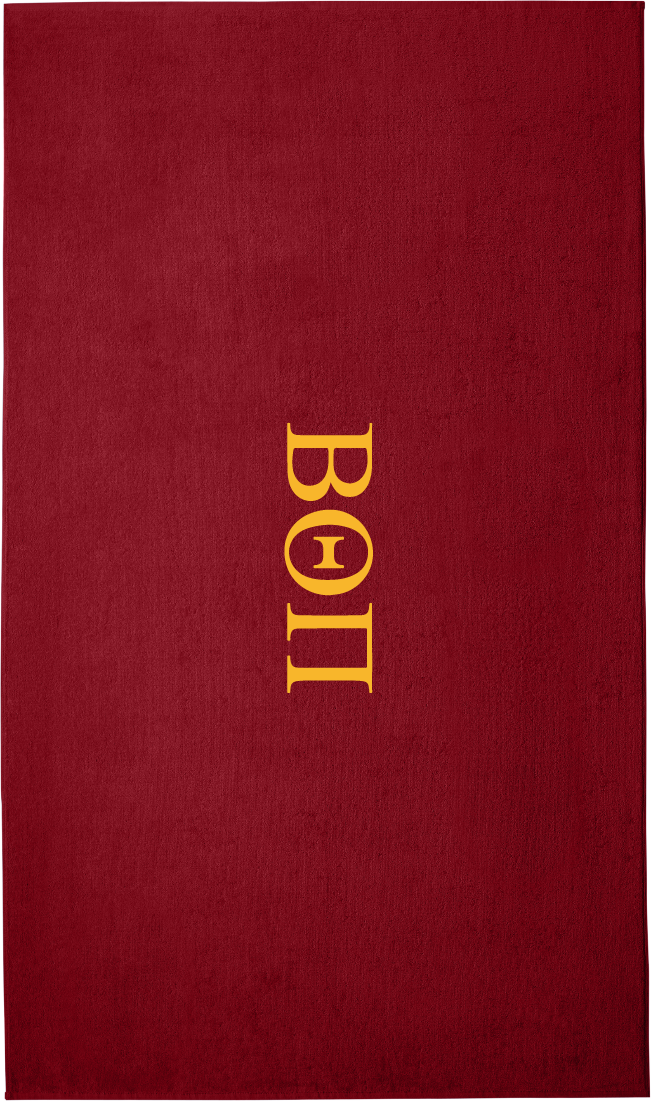 Beta Theta Pi Lettered Beach Towels