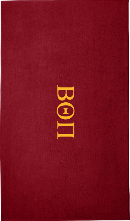 Beta Theta Pi Lettered Beach Towels