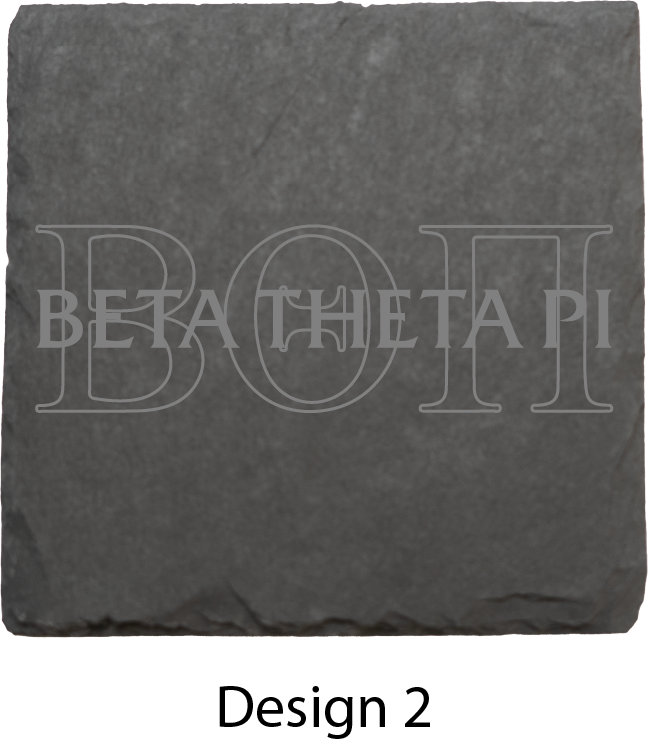 Beta Theta Pi Stone Coasters - 4-Pack