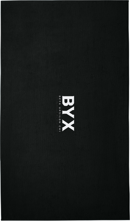 Beta Upsilon Chi Lettered Beach Towels