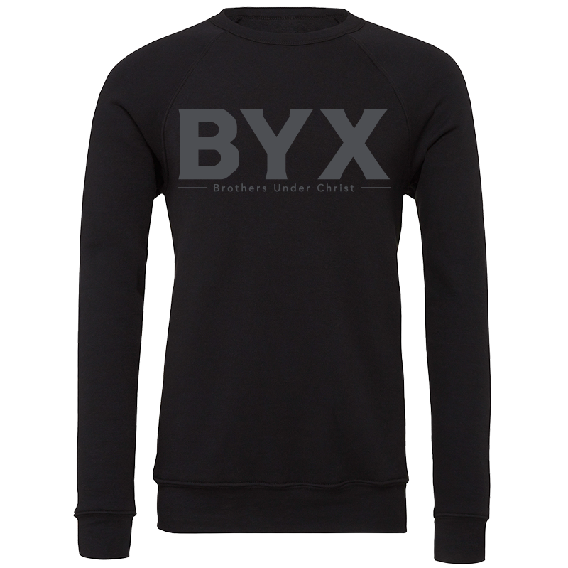 Beta Upsilon Chi Lettered Crewneck Sweatshirts