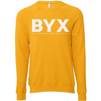 Beta Upsilon Chi Lettered Crewneck Sweatshirts