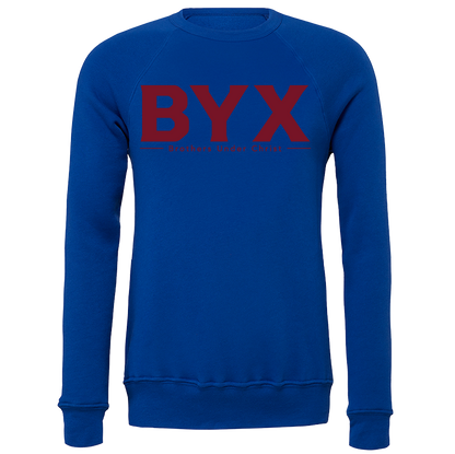 Beta Upsilon Chi Lettered Crewneck Sweatshirts