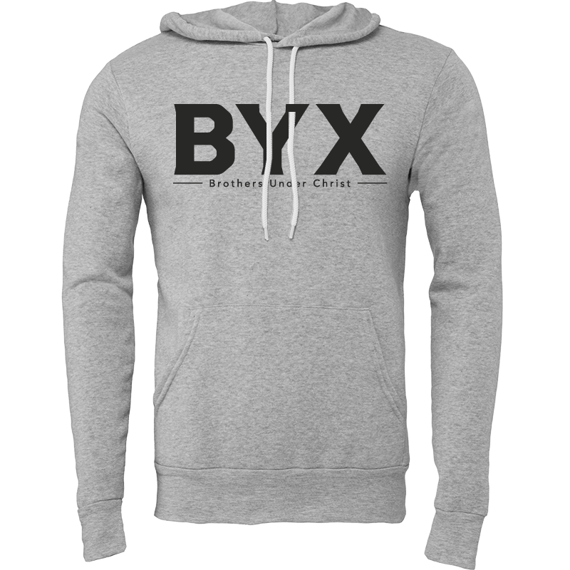 Beta Upsilon Chi Lettered Hooded Sweatshirts